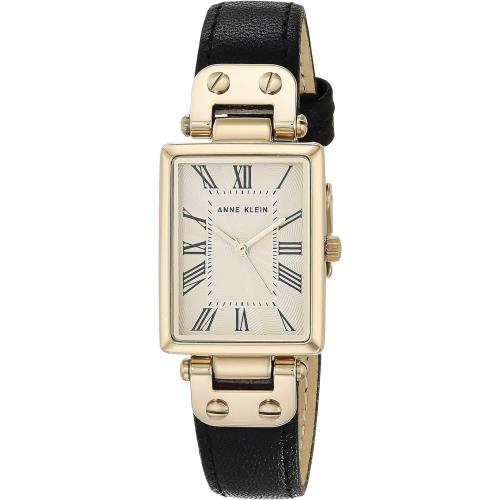 Anne Klein Women`s Leather Strap Watch AK/3752