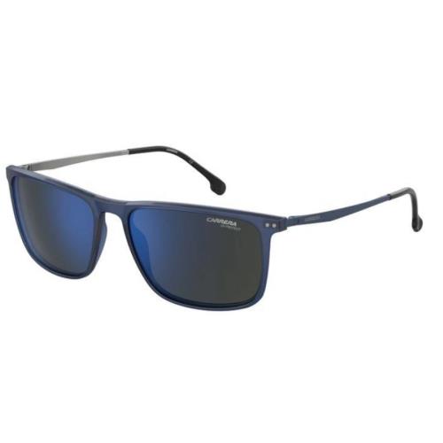 Carrera CA8049S-PJPXT-58 Sunglasses Size 58mm 145mm 16mm Blue Men - Frame: blue, Lens: grey blue