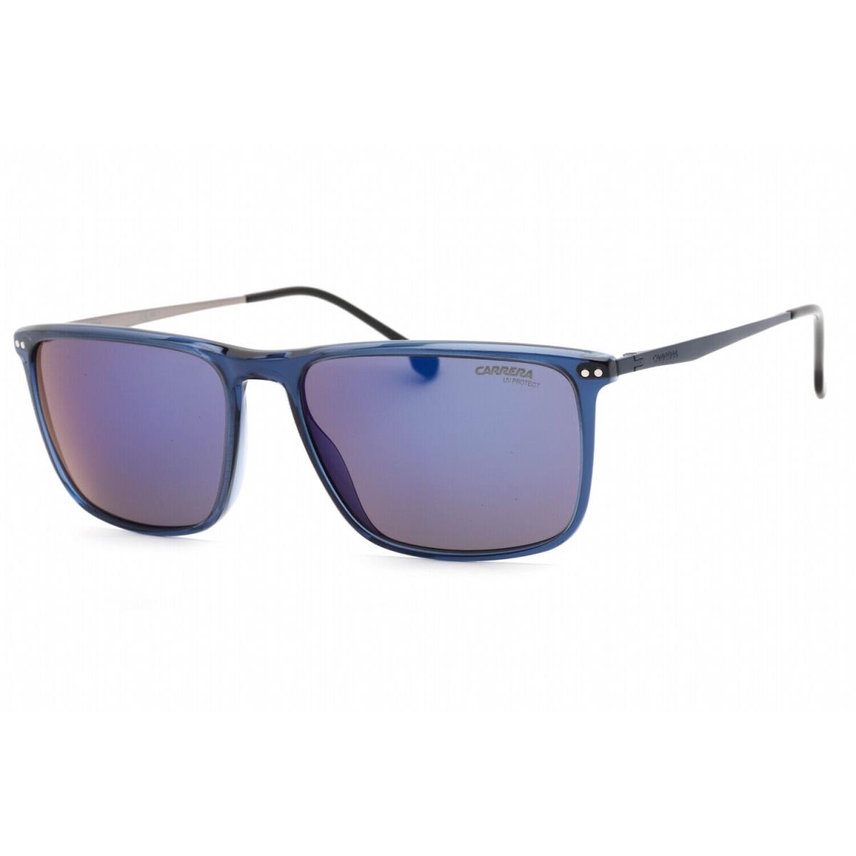 Carrera CA8049S-PJPXT-58 Sunglasses Size 58mm 145mm 16mm Blue Men - Frame: blue, Lens: grey blue