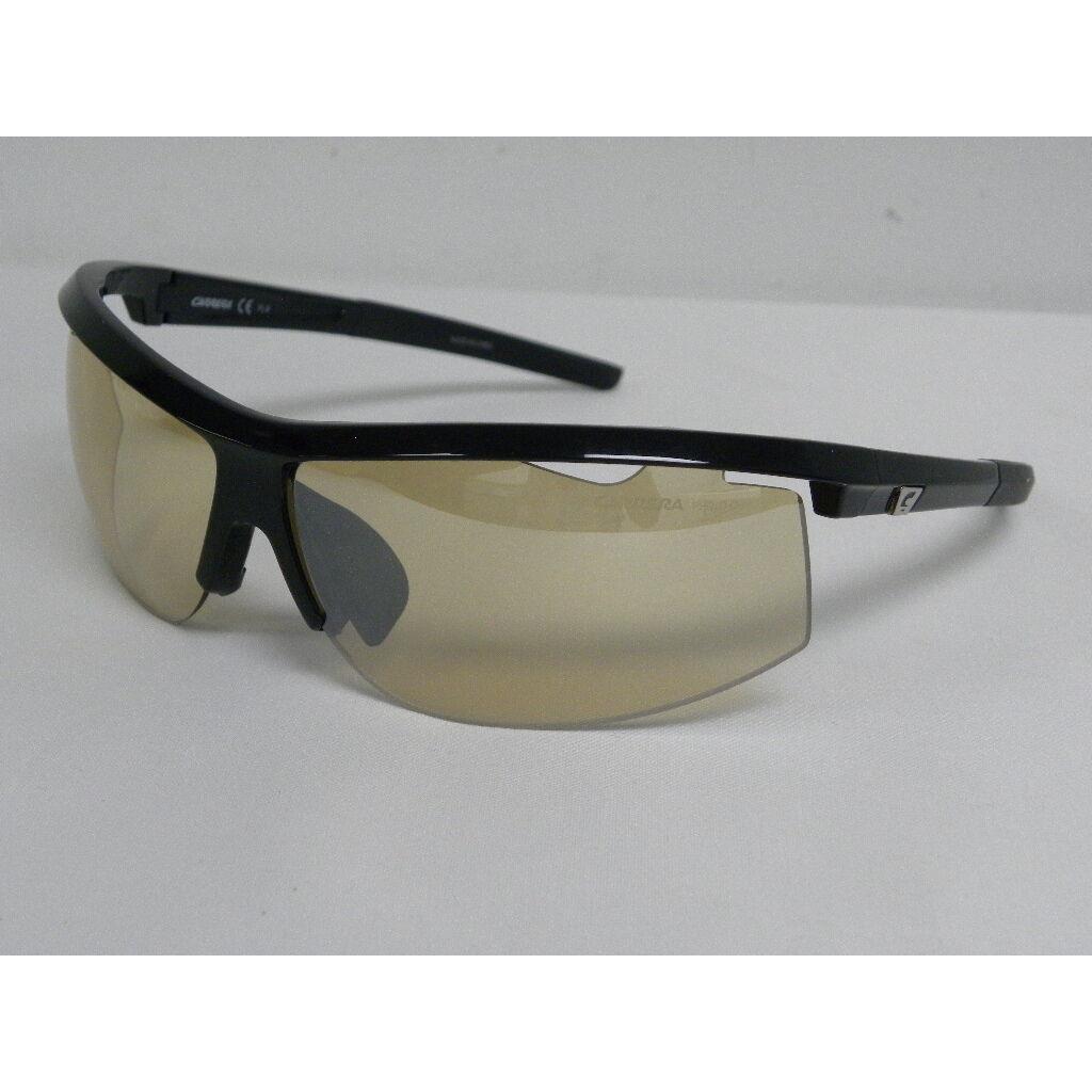 Carrera 4001/S I6V SM Shiny Black Brown Photochromatic Bike Sport Sunglasses