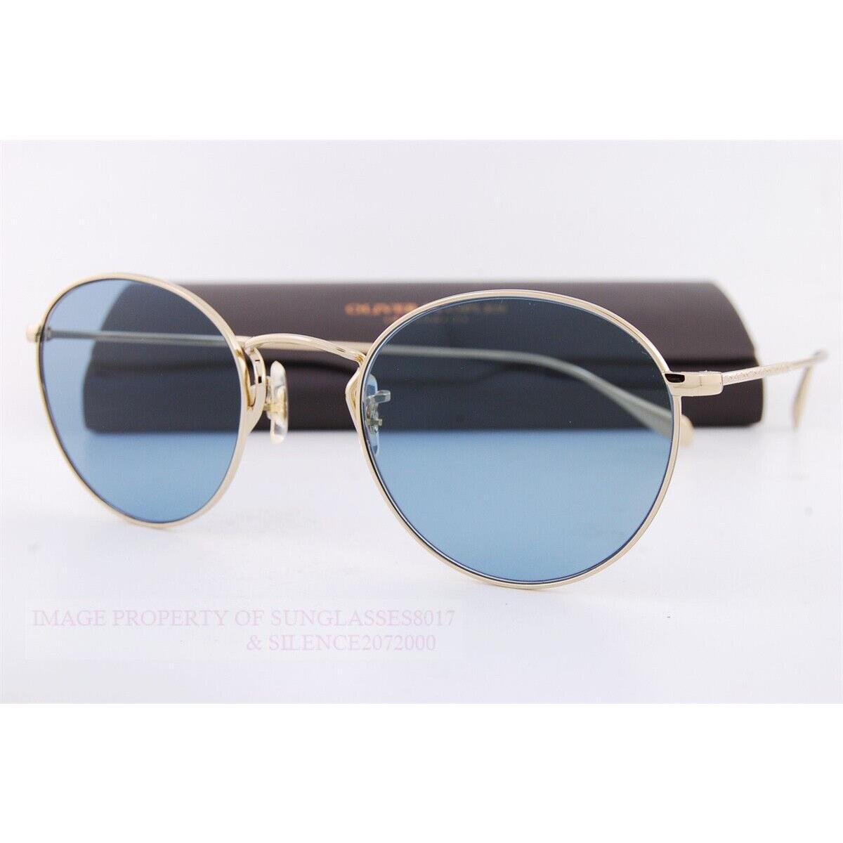 Oliver Peoples Sunglasses Coleridge Sun 1186S 514556 Gold/cobalto