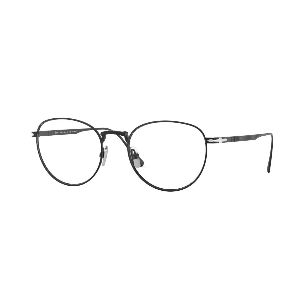 Persol PO5002VT 8004 Phantos Matte Black Demo Lens 51 mm Men`s Eyeglasses