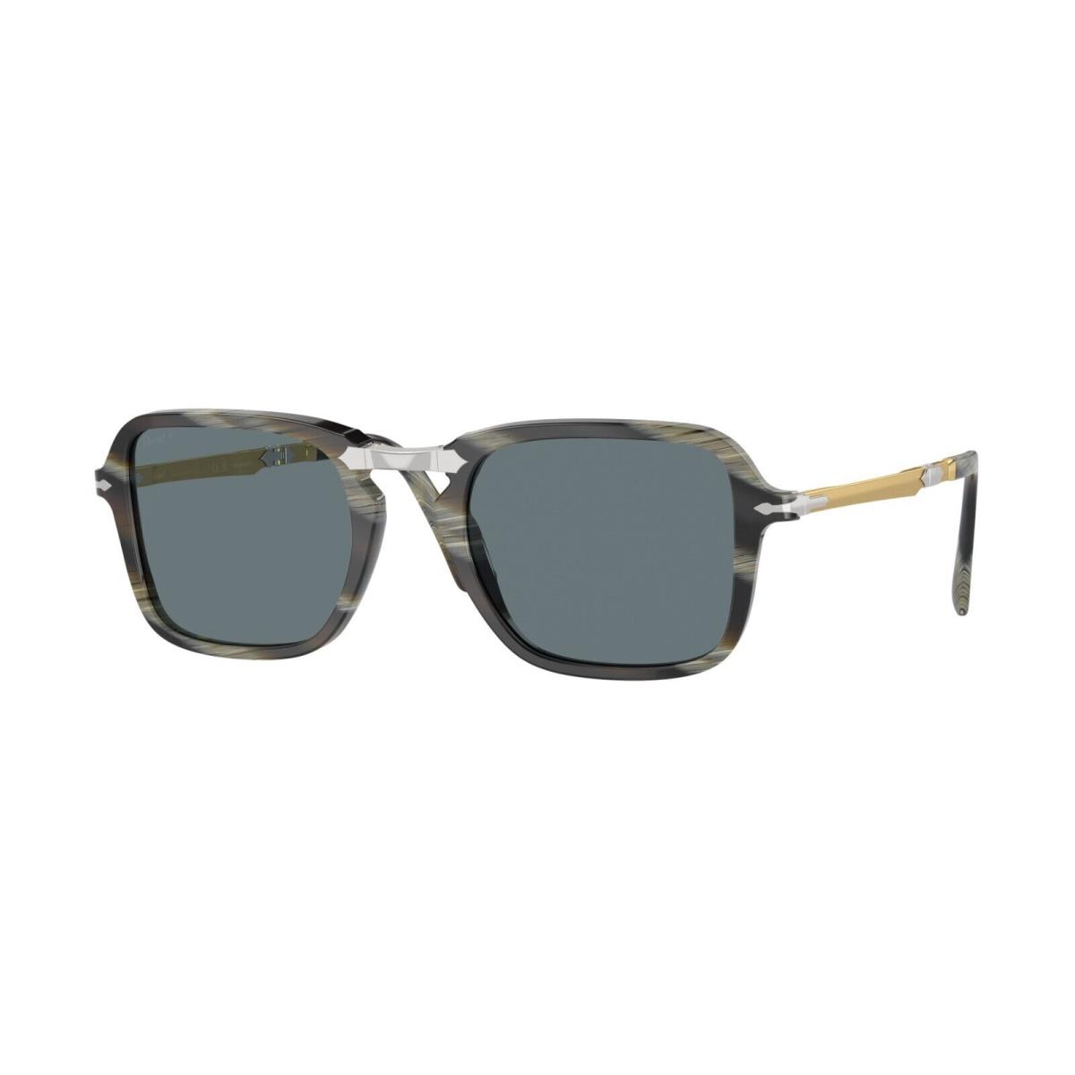 Persol PO 3330S Green Horn/blue Polarized 1200/3R Sunglasses