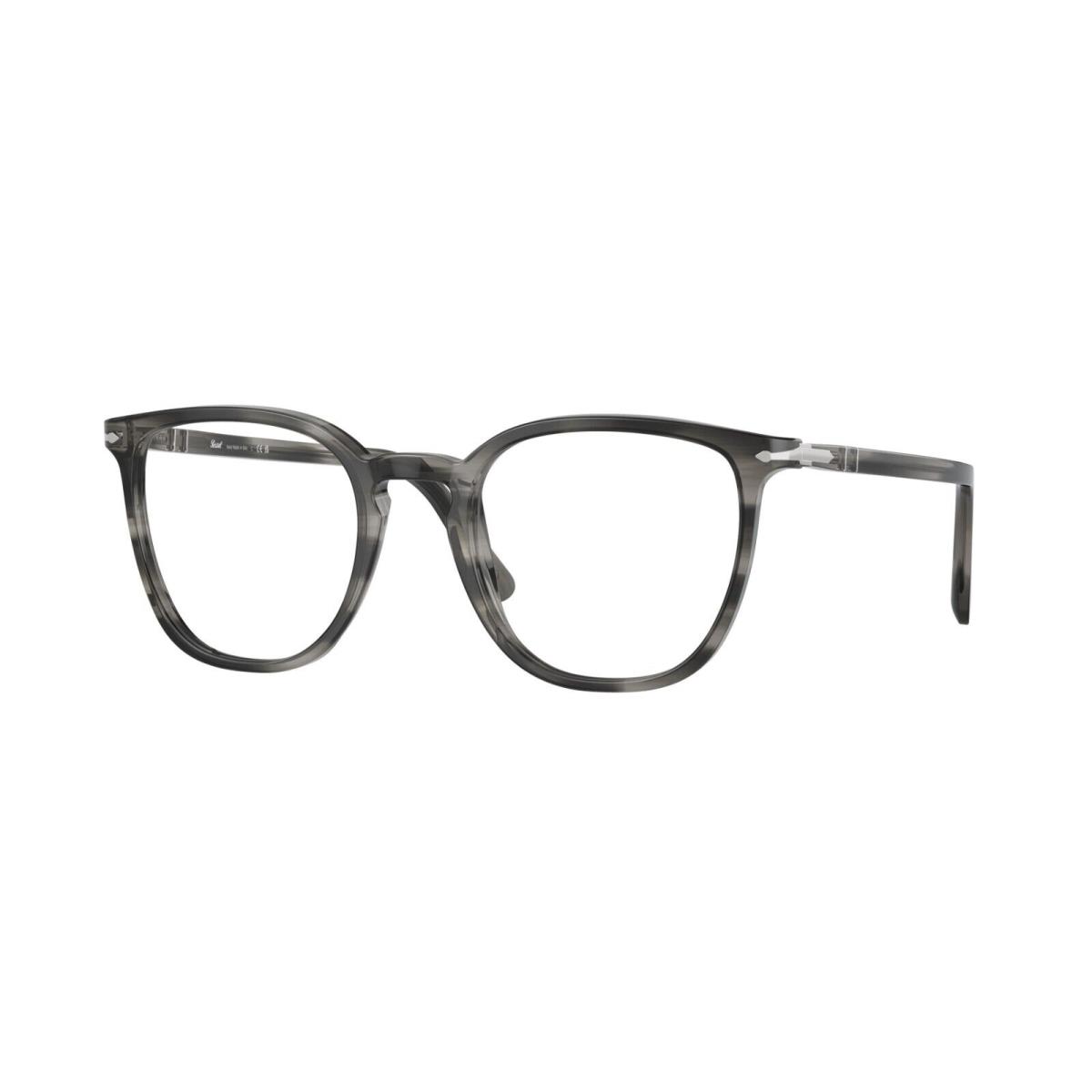 Persol PO 3338V Striped Grey 1192 Eyeglasses