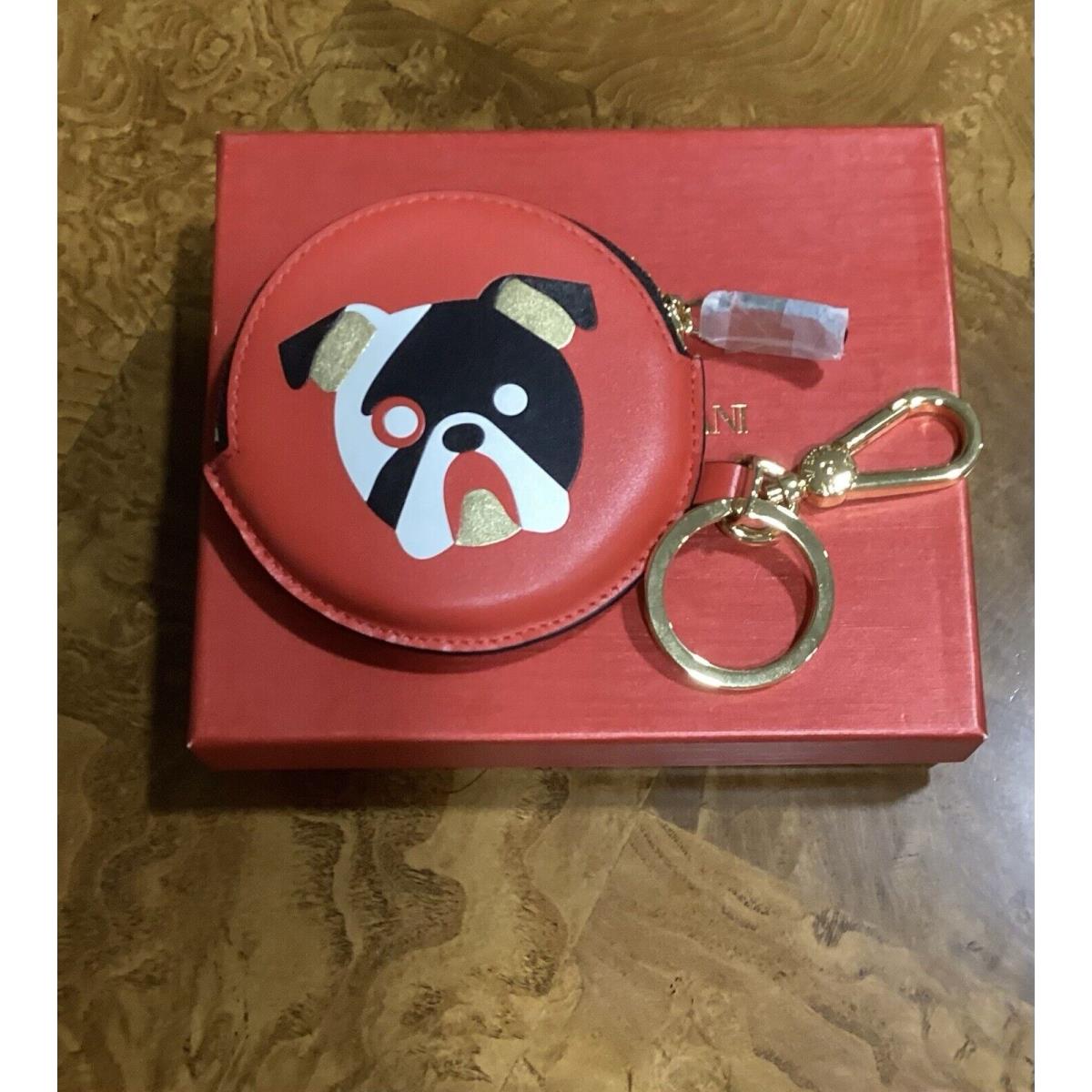 Emporio Armani Bulldog Red Coin Purse Too Cute