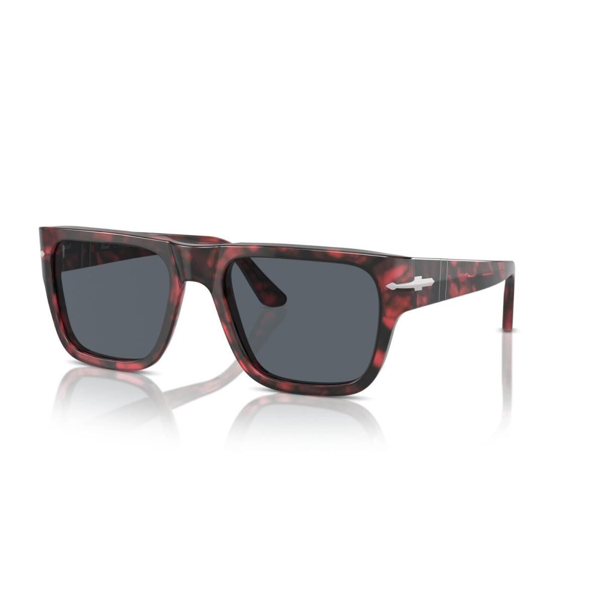 Persol PO 3348S Red Havana/blue 1212/R5 Sunglasses