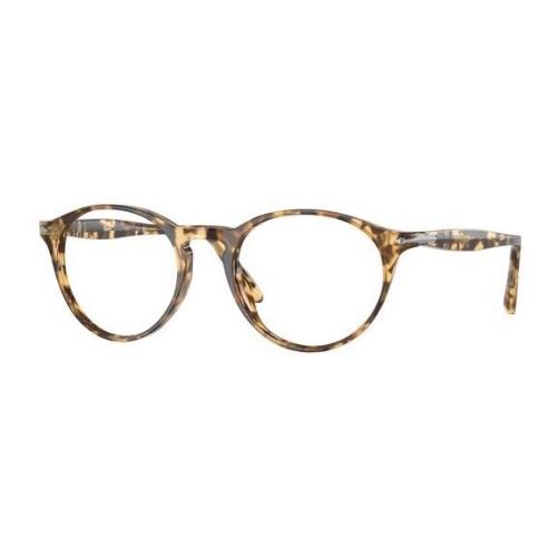 Persol PO3092V 1056 Brown Beige Tortoise Transparent 48 mm Men`s Eyeglasses