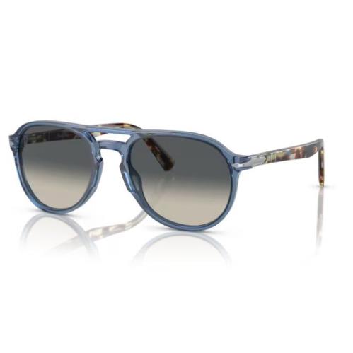 Persol 0PO3235S 120271 55mm Transparent Navy/grey Gradient Oval 55mm