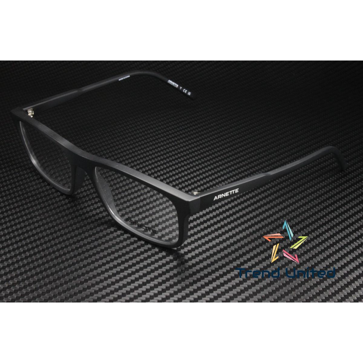 Arnette AN7194 01 Pillow Matte Black Demo Lens 54 mm Men`s Eyeglasses