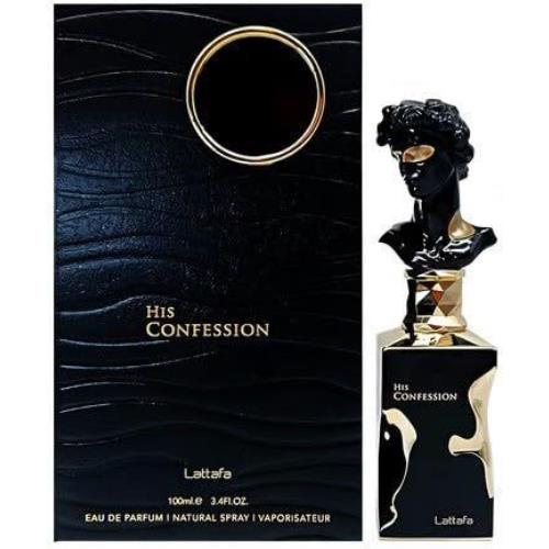 Lattafa His Confession 100ML Edp Spray For Men