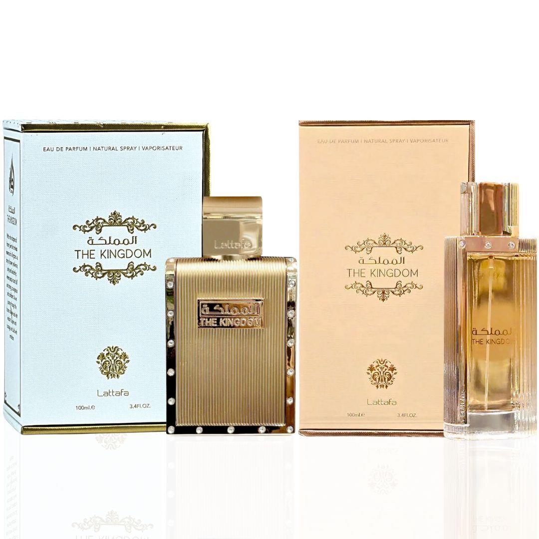 The Kingdom For Men The Kingdom For Women Edp Spray 100ML by Lattafa Bundle