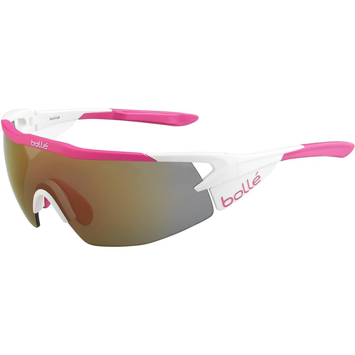 Bolle Aeromax Sunglasses Matte White/pink Pink