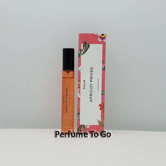 Phlur Vanilla Skin / Strawberry Letter / Missing Person 0.32oz 9.5ml Edp Spray Apricot Privee