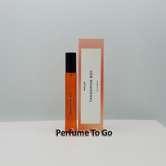 Phlur Vanilla Skin / Strawberry Letter / Missing Person 0.32oz 9.5ml Edp Spray Tangerine Boy