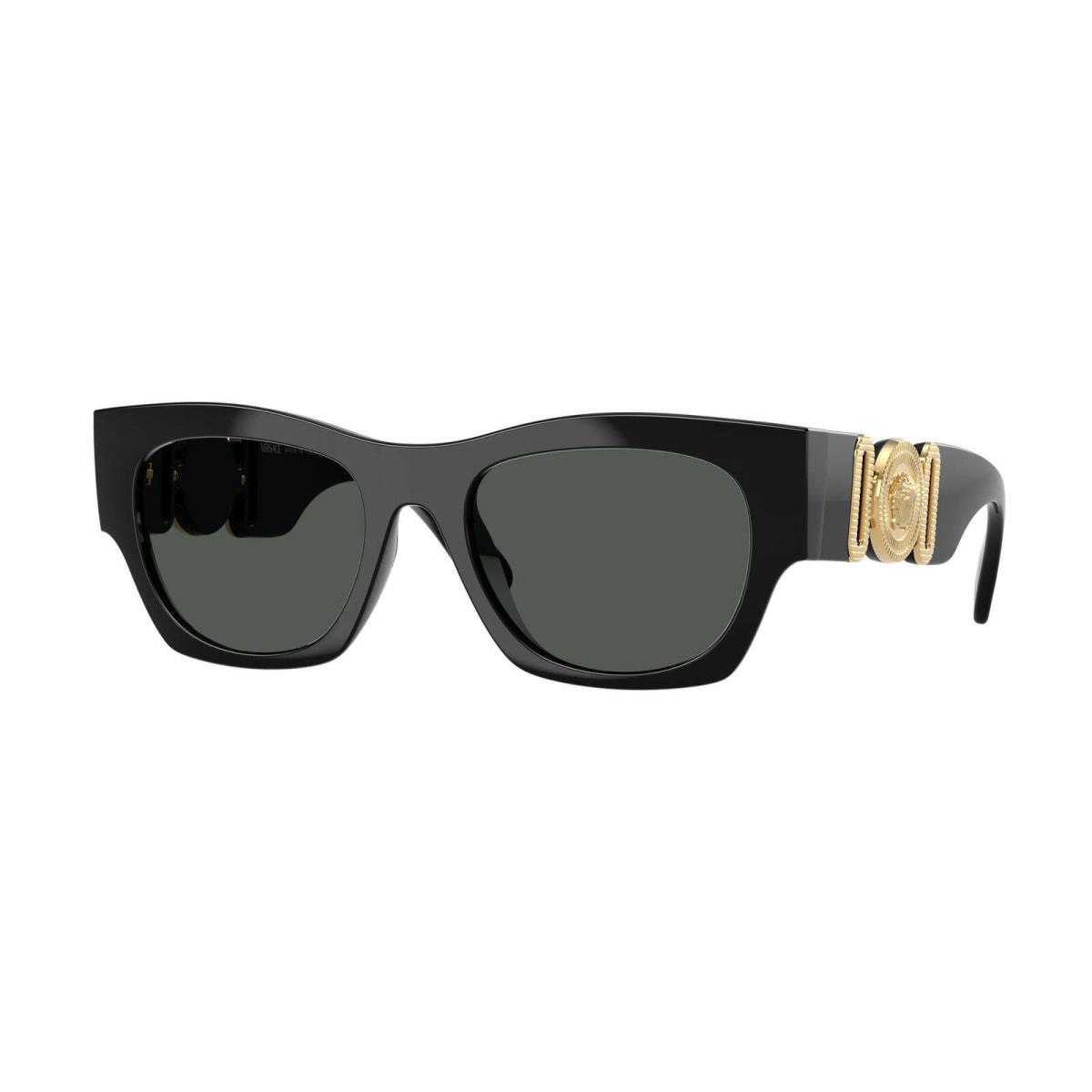 Versace Sunglasses VE4479U GB187 52mm Black / Dark Grey Lens