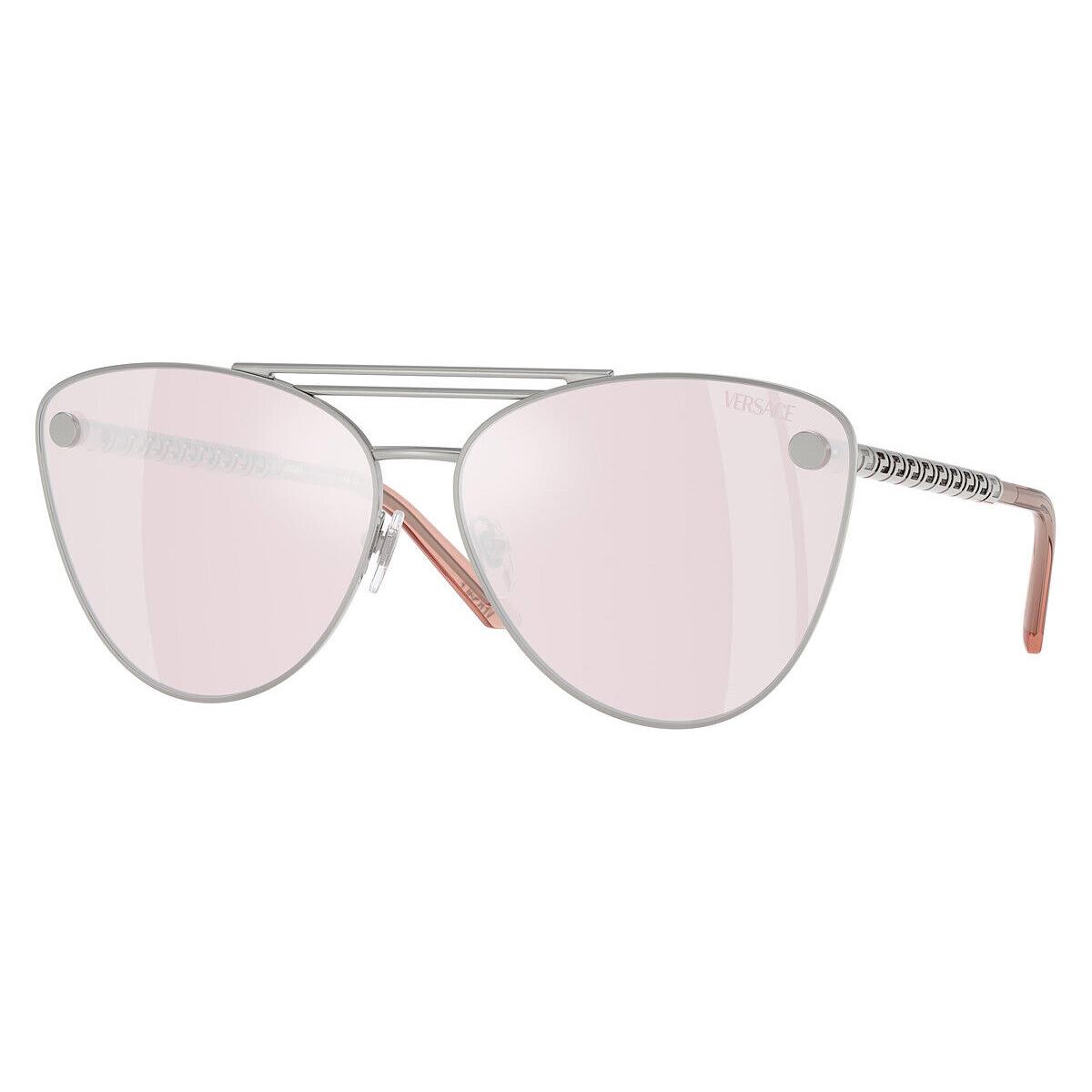 Versace Women`s 64mm Silver Sunglasses VE2267-10007V-64