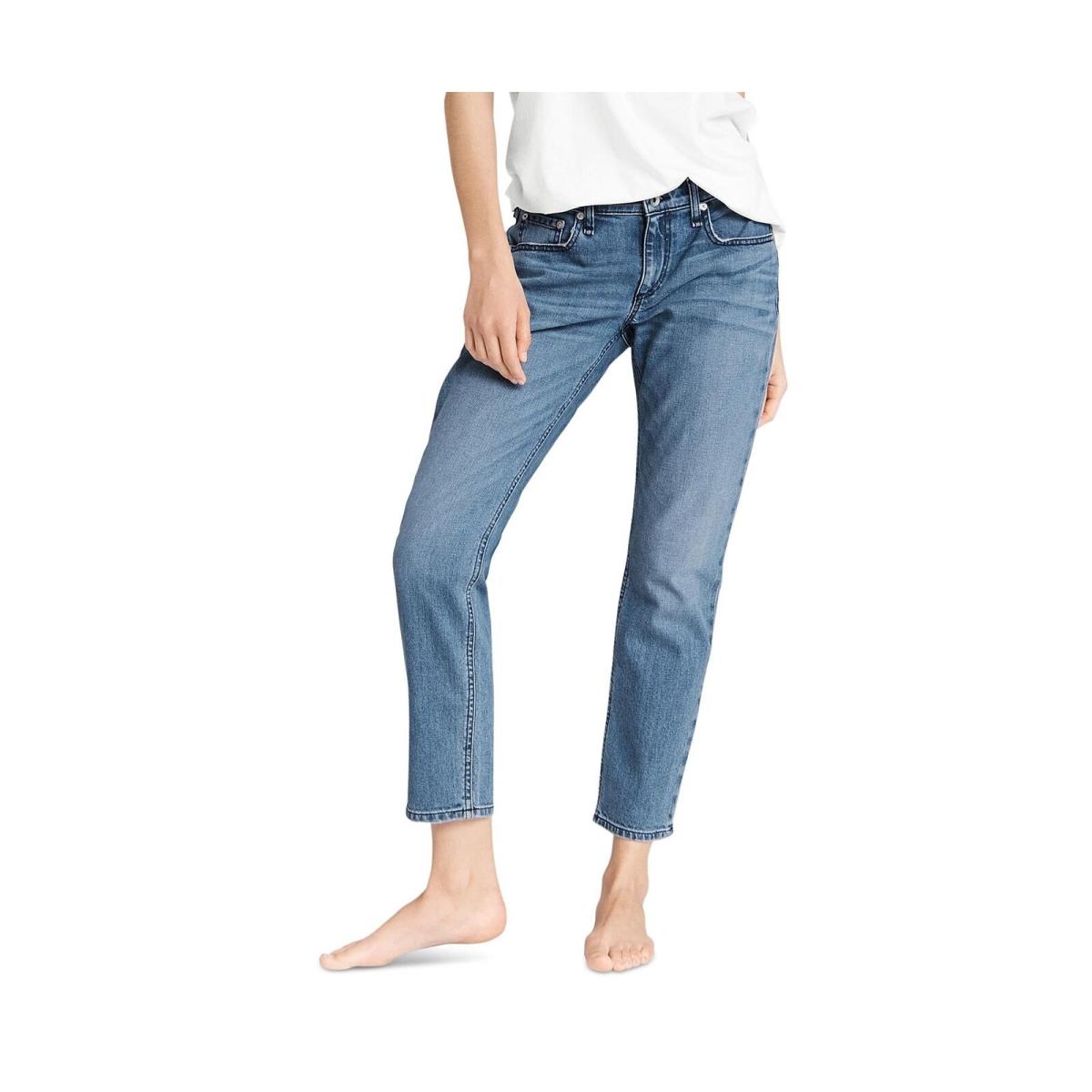 Rag Bone 289988 Dre Slim Boyfriend Jeans in Brighton Size 27 27 Inseam