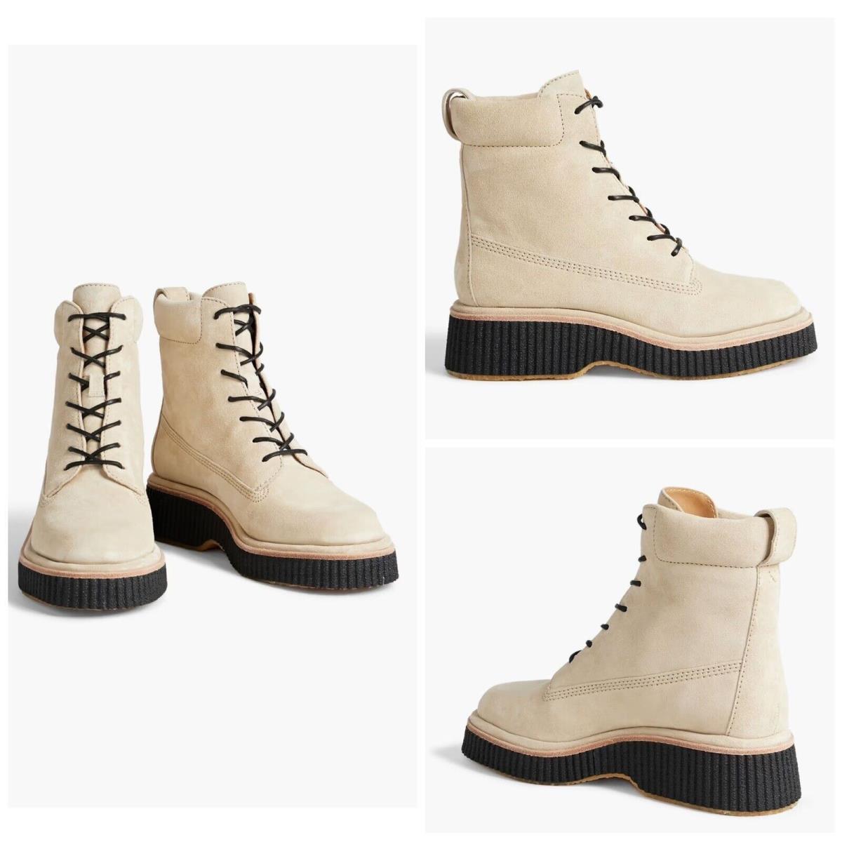 Rag Bone Sloane Boots In Paloma Beige Suede Size:39 US 9