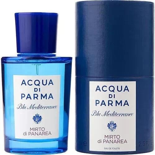 Acqua DI Parma Blu Med Mirto DI PANAREA-EDT-SPRAY-6.0 OZ-180 Ml-authent-italy