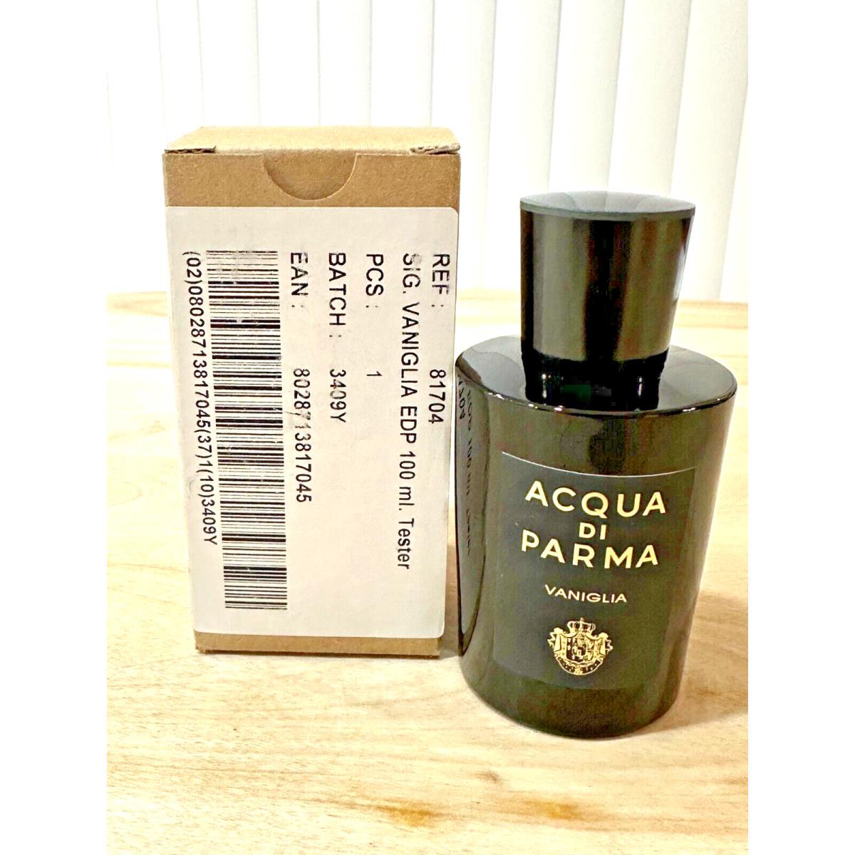 Acqua DI Parma Vaniglia Eau DE Parfum Spray 100 ml / 3.4 oz Tester