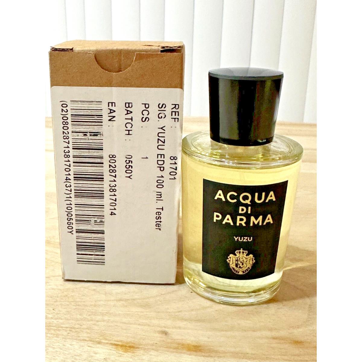 Acqua di Parma Yuzu 100mL 3.4 OZ Eau de Parfum Spray Tester Box