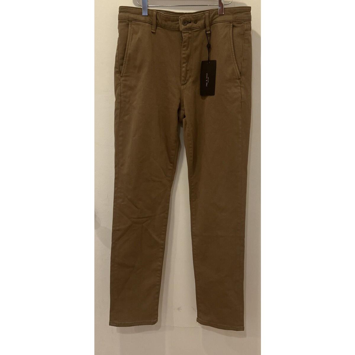 Rag Bone Fit 2 Action Loopback Chino Size 32 Teak Retail