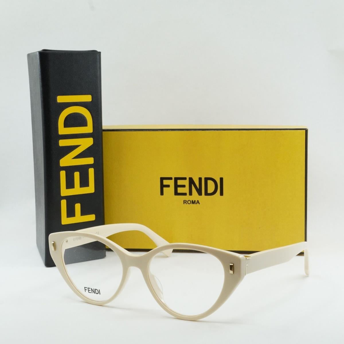 Fendi FE50020I 025 Ivory 53mm Eyeglasses