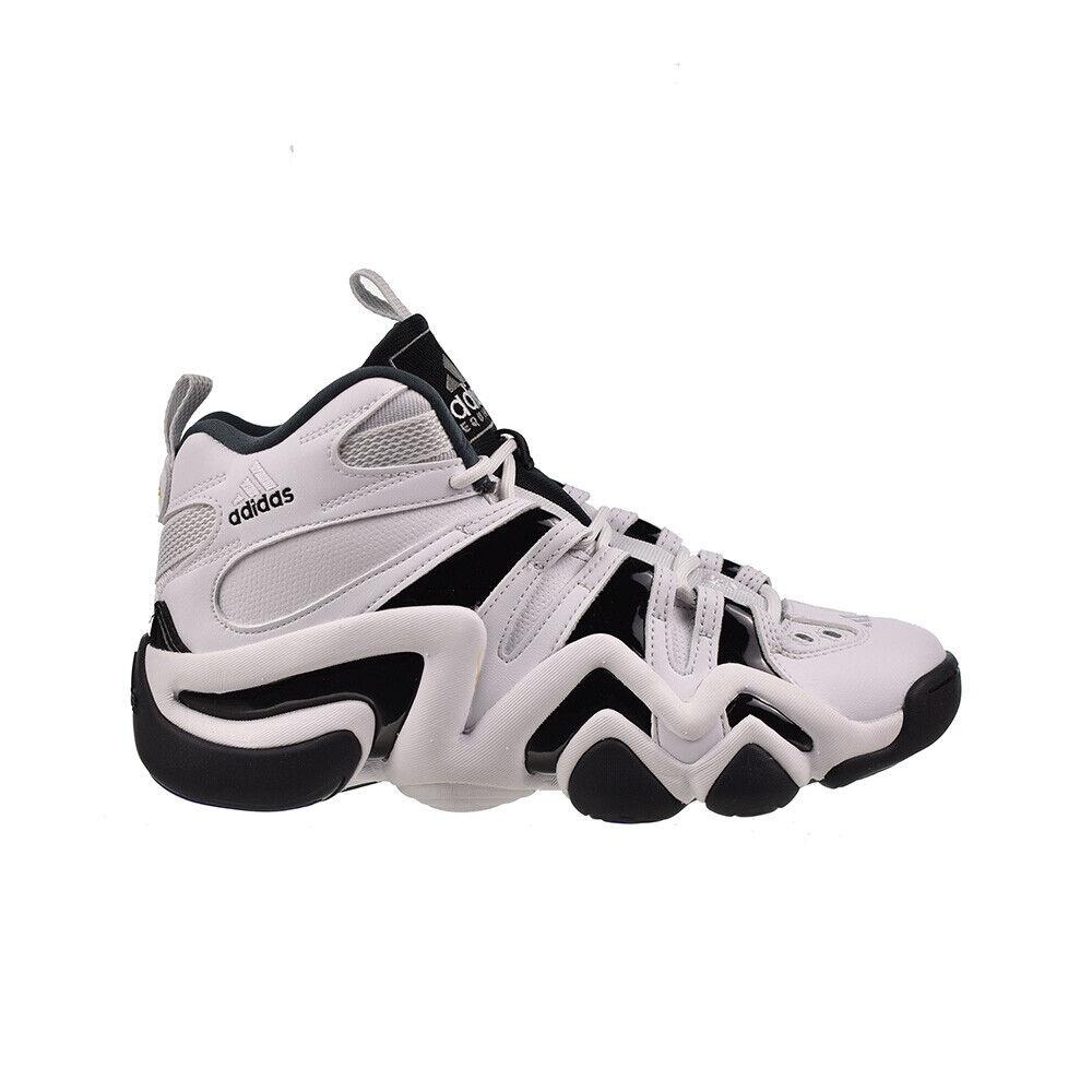 Adidas Crazy 8 Men`s Shoes Cloud White-core Black-collegiate Purple IE7198 - Cloud White-Core Black-Collegiate Purple