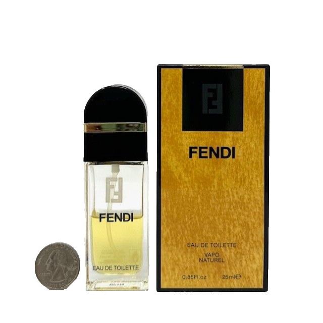 Fendi by Fendi For Women 25 ml/.85 oz Eau de Toilette Spray Low-fill