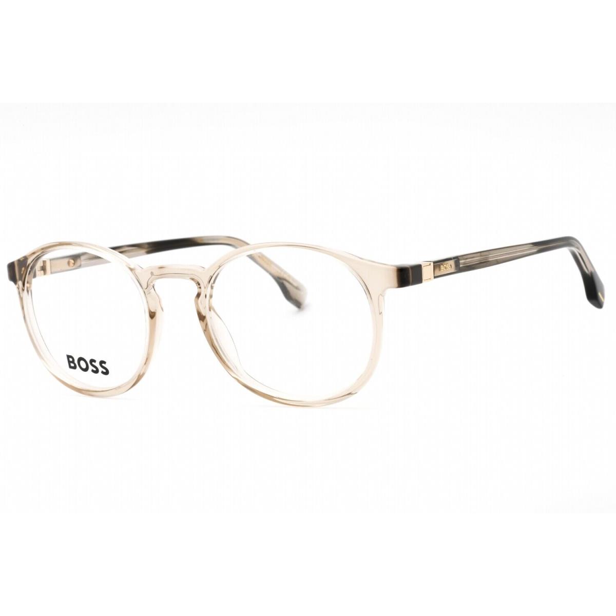 Hugo Boss 1572 JC1 Eyeglasses Beige Brown Frame 50mm