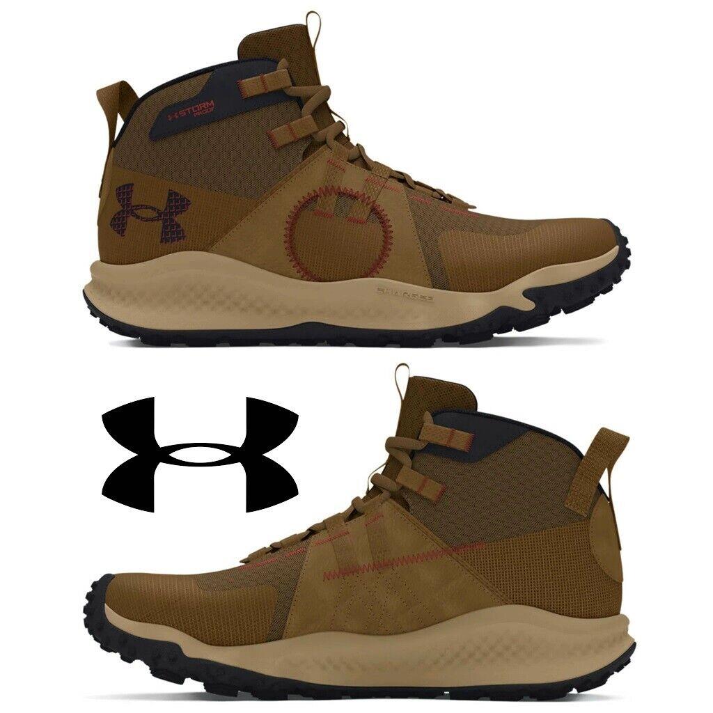 Under Armour Charged Maven Trek Waterproof Trail Boots Men`s Shoes Casual