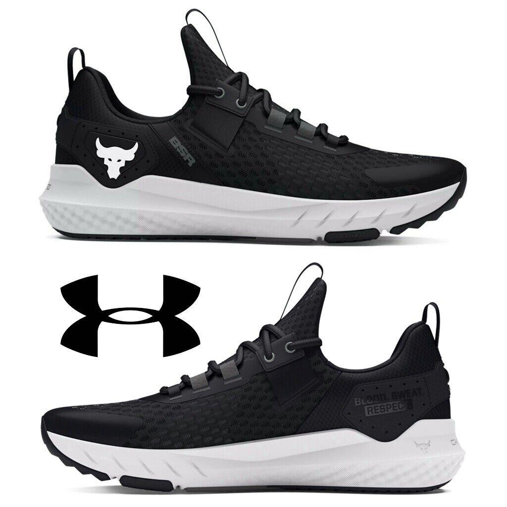 Under Armour Project Rock Bsr 4 Women`s Shoes Running Sneakers Casual Sport Gym - Black, Manufacturer: Black / Castlerock / White