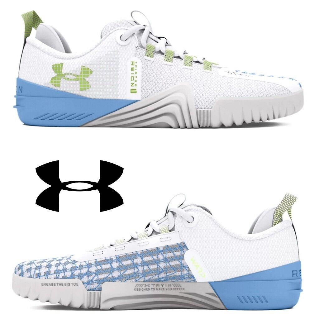 Under Armour Reign 6 Women`s Training Running Sneakers Sport Gym Shoes White