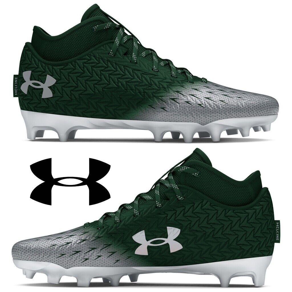 Under Armour Men`s Spotlight 4.0 MC Running Shoes Sneakers Football Sport