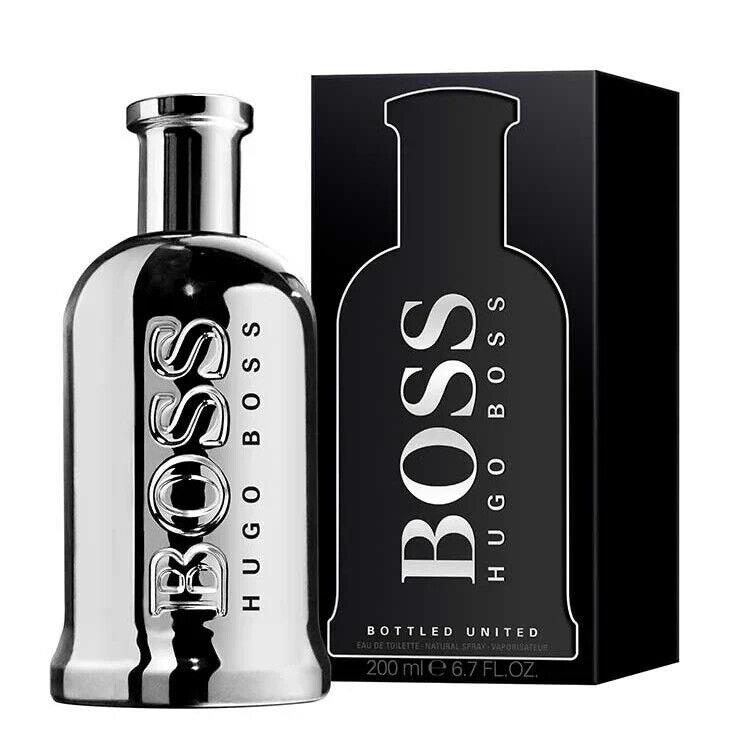 Hugo Boss Boss Bottled United Edt Spray 6.7 oz 200 ml Sealed. Huge