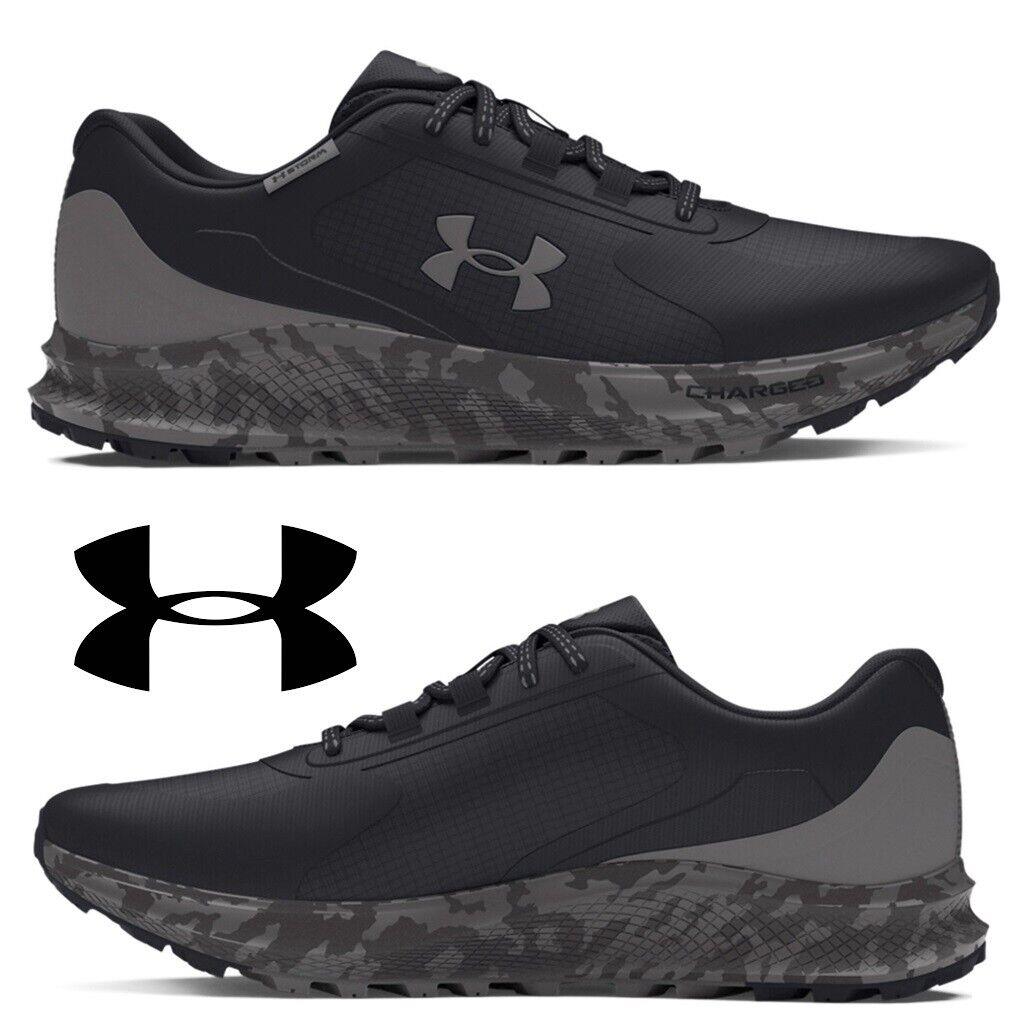 Under Armour Bandit Trail 3 Men`s Sneakers Running Training Workout Shoes Black