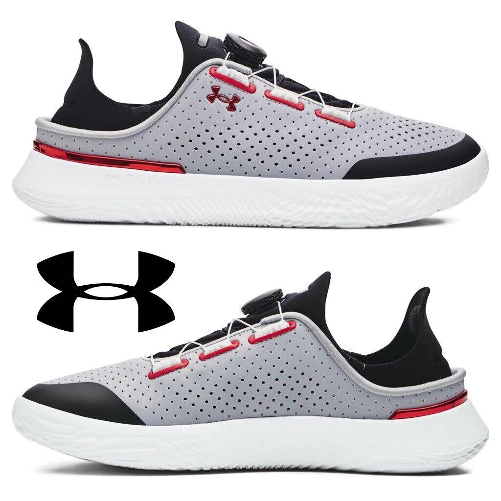 Under Armour Slipspeed Trainer Shoes Men`s Sneakers Running Casual Sport Gray