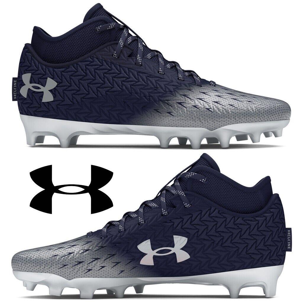 Under Armour Men`s Spotlight 4.0 MC Running Shoes Sneakers Football Sport