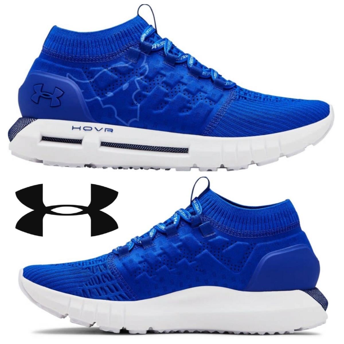 Under Armour Hovr Phantom Project Rock Men`s Sneakers Running Shoes Connected 8 - Blue, Manufacturer: Royal Blue