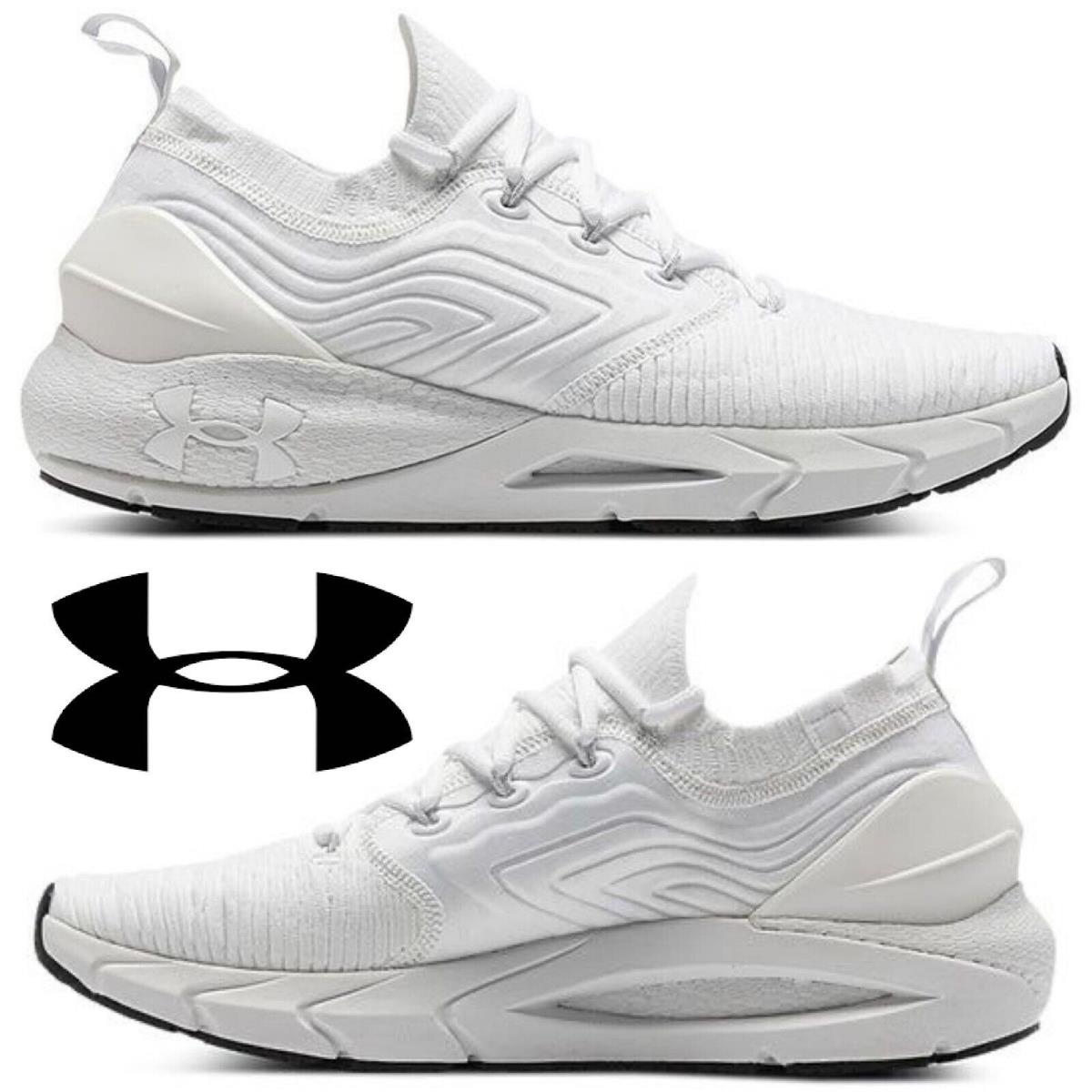 Under Armour Hovr Phantom 2 Men`s Intelliknit Sneakers Running Shoes White 11 - White, Manufacturer: White/White/White