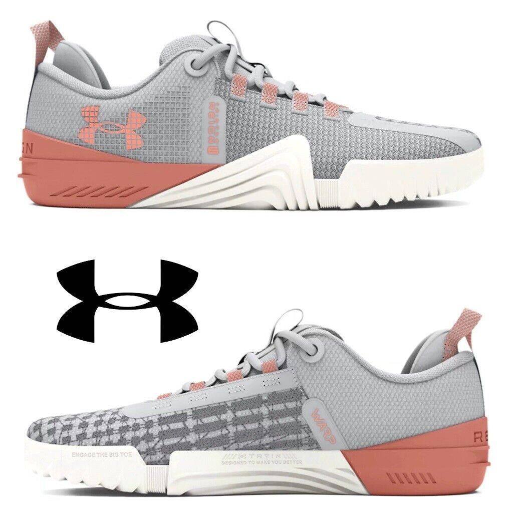 Under Armour Reign 6 Women`s Training Running Sneakers Sport Gym Shoes Gray