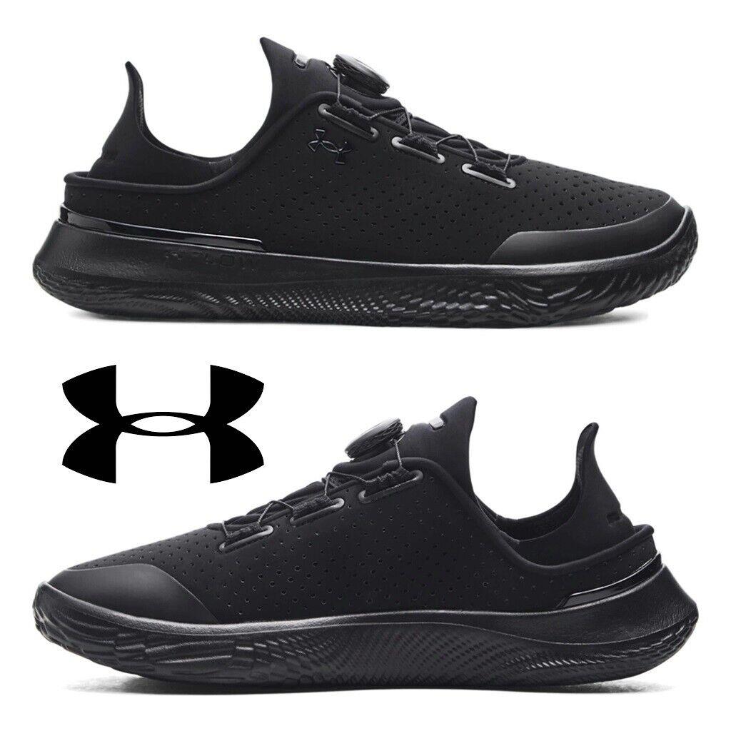 Under Armour Slipspeed Training Shoes Men`s Sneakers Running Casual Sport Black