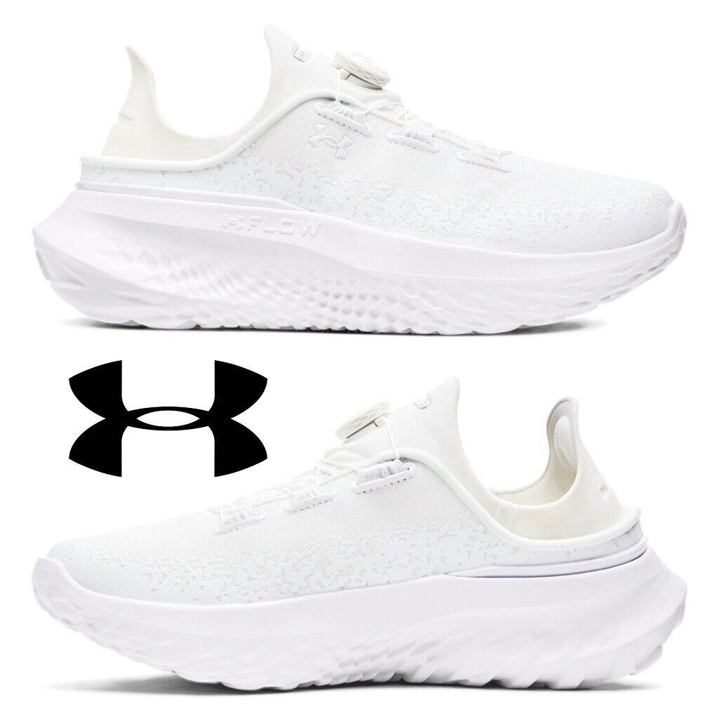 Under Armour Slipspeed Mega Training Shoes Men`s Sneakers Running Casual Sport - White, Manufacturer: White