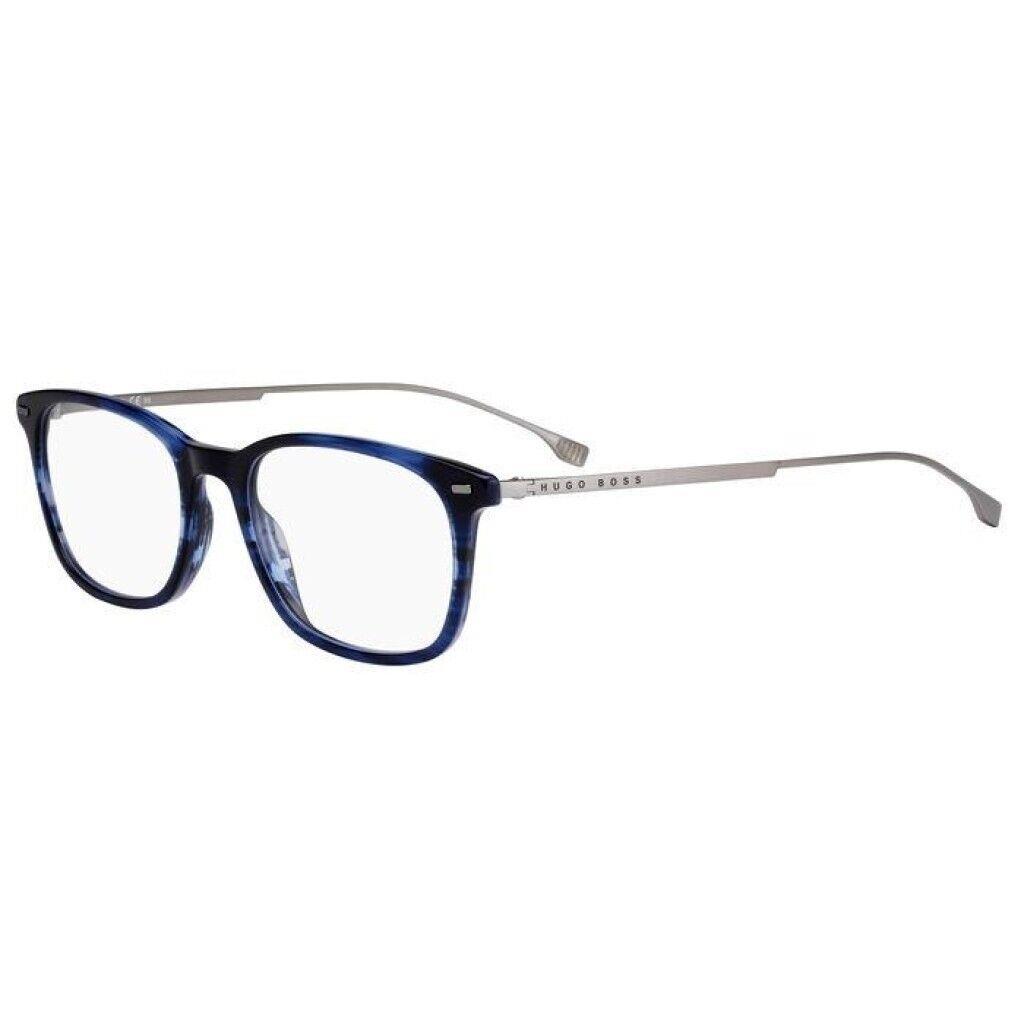 Hugo Boss BOSS-1015-38I-53 Blue Silver Eyeglasses