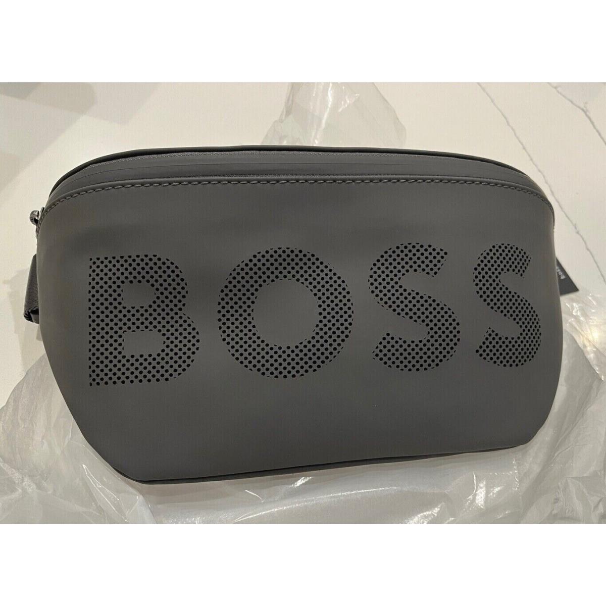 Hugo Boss Big Logo Print Belt Bag Rubber Bumbag Fanny Pack Unisex Travel