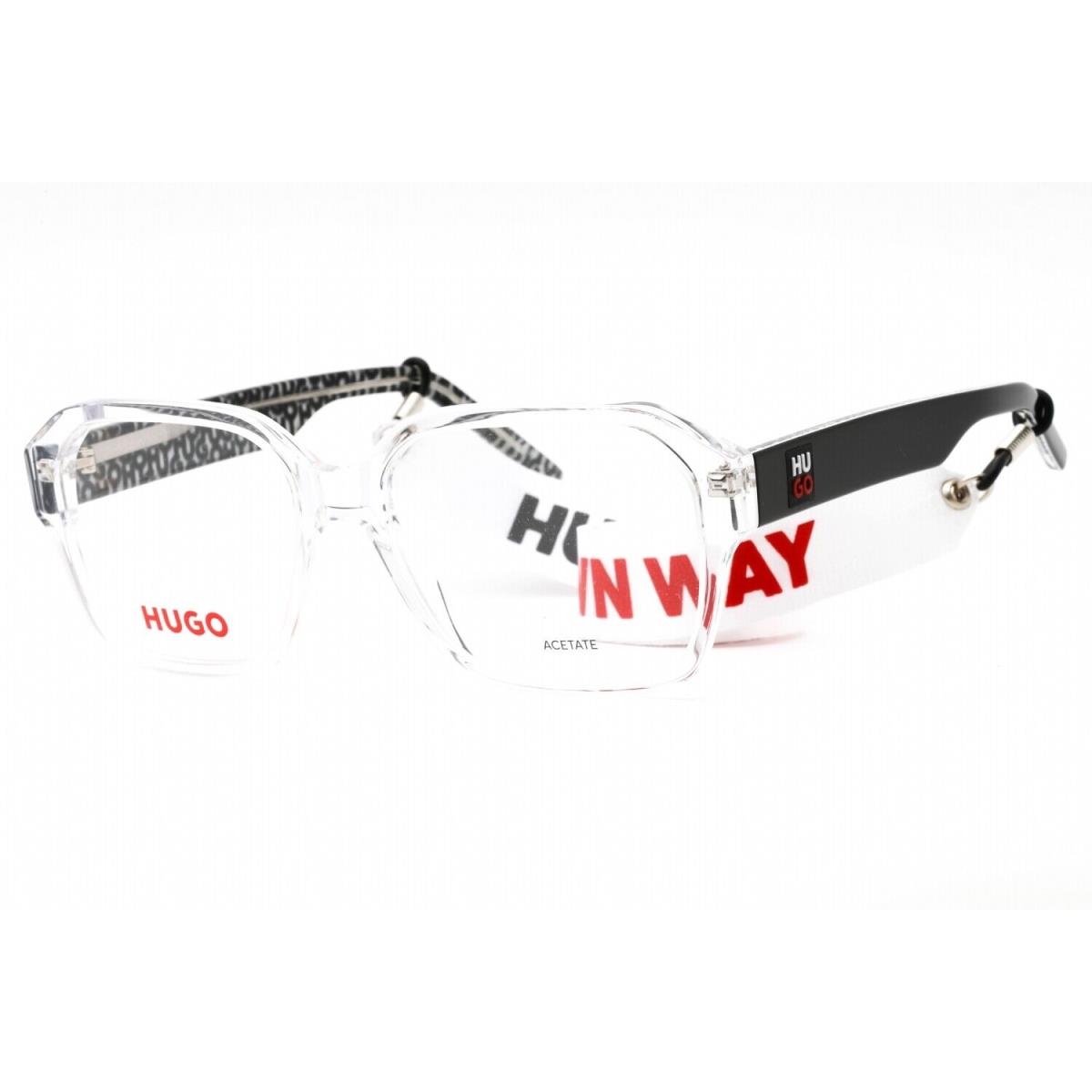 Hugo Boss HG 1222-0MNG 00 Crystal Black Eyeglasses