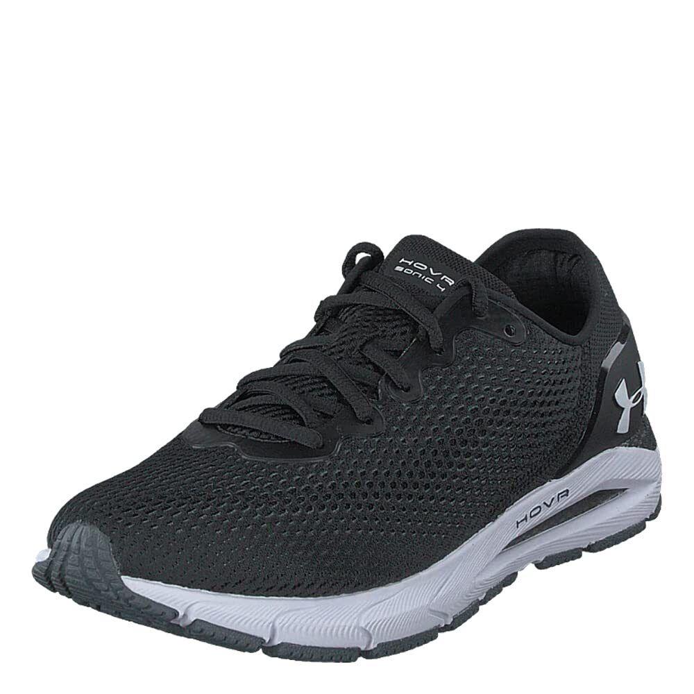 Under Armour Women`s Hovr Sonic 4 Running Shoe Black 002 /white 10