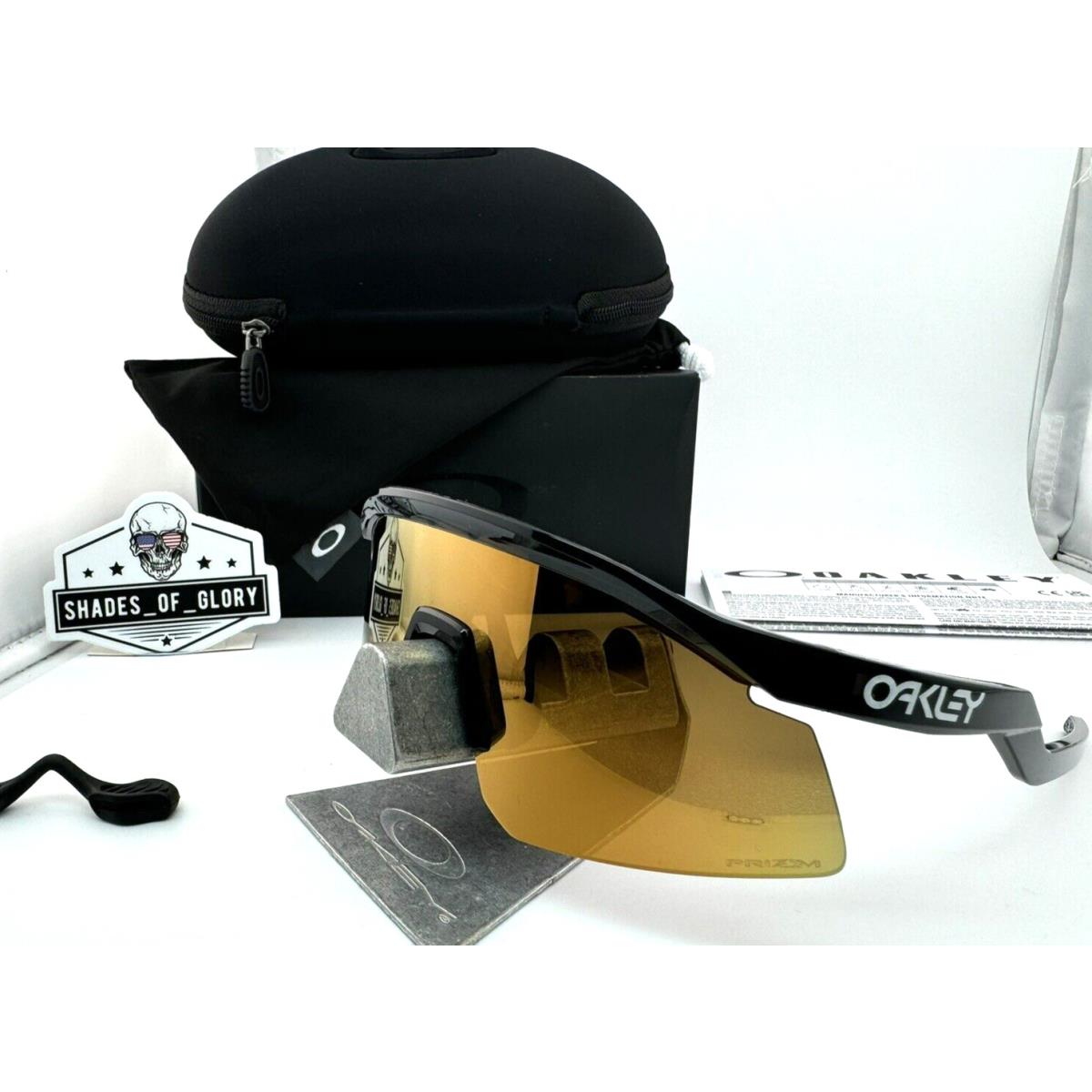 Oakley Hydra Black Ink with Prizm 24K Gold Sunglasses OO9229-08