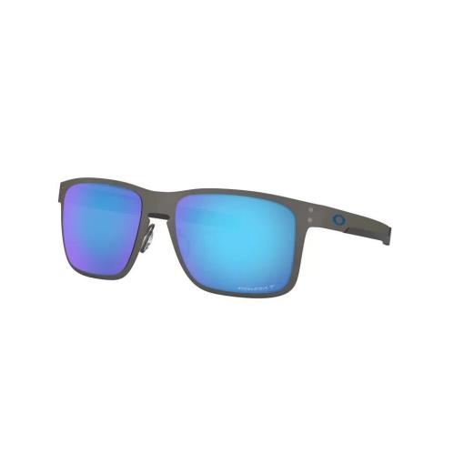 Oakley OO4123-07 Holbrook Metal Sunglasses Prizm Sapphire Irdium Polarized 55mm