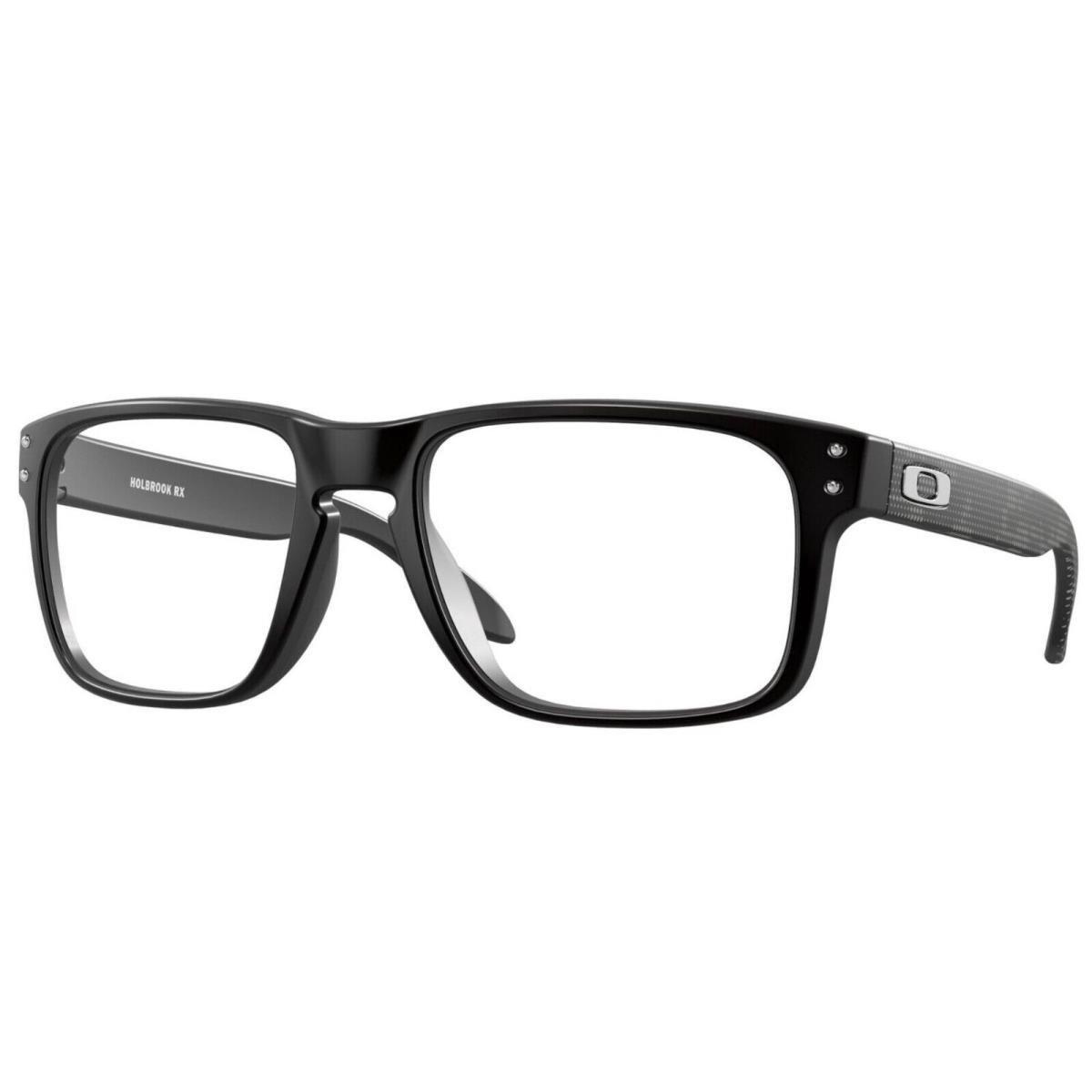 Oakley Holbrook Optical Satin Black Demo Lens OX8156-10 54MM - Frame: Black, Lens: Demo Lens